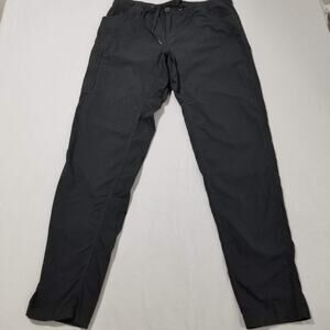 Bylt Pants Mens XXL 2XL Black Weekender Pant Drawstring Stretch Straight Ripstop